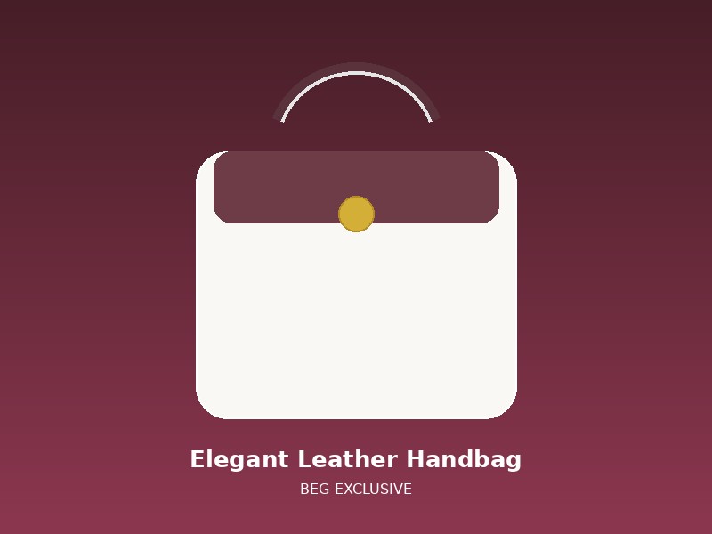 Elegant Leather Handbag
