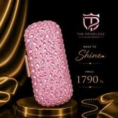 Sparkle Clutch — Lite Pink