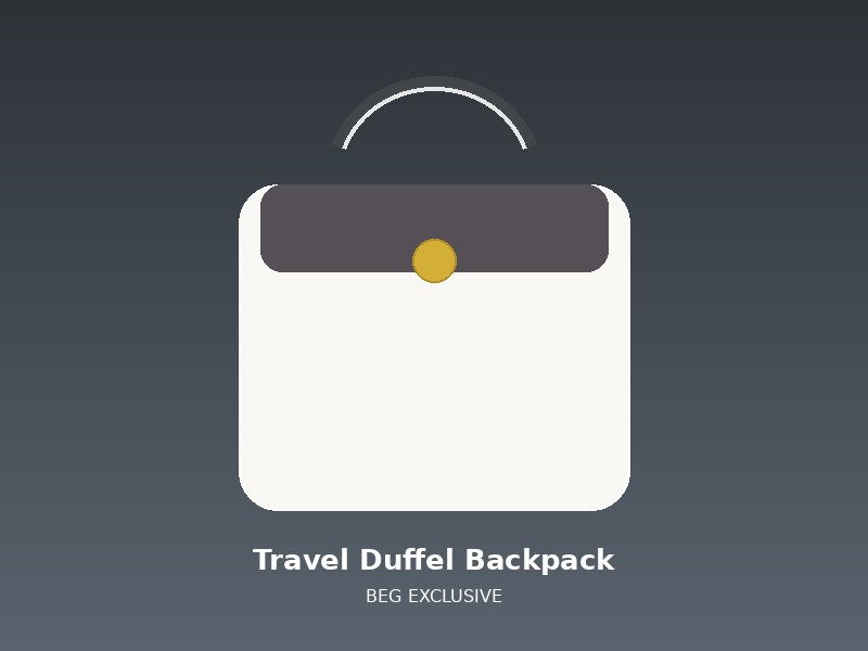 Travel Duffel Backpack